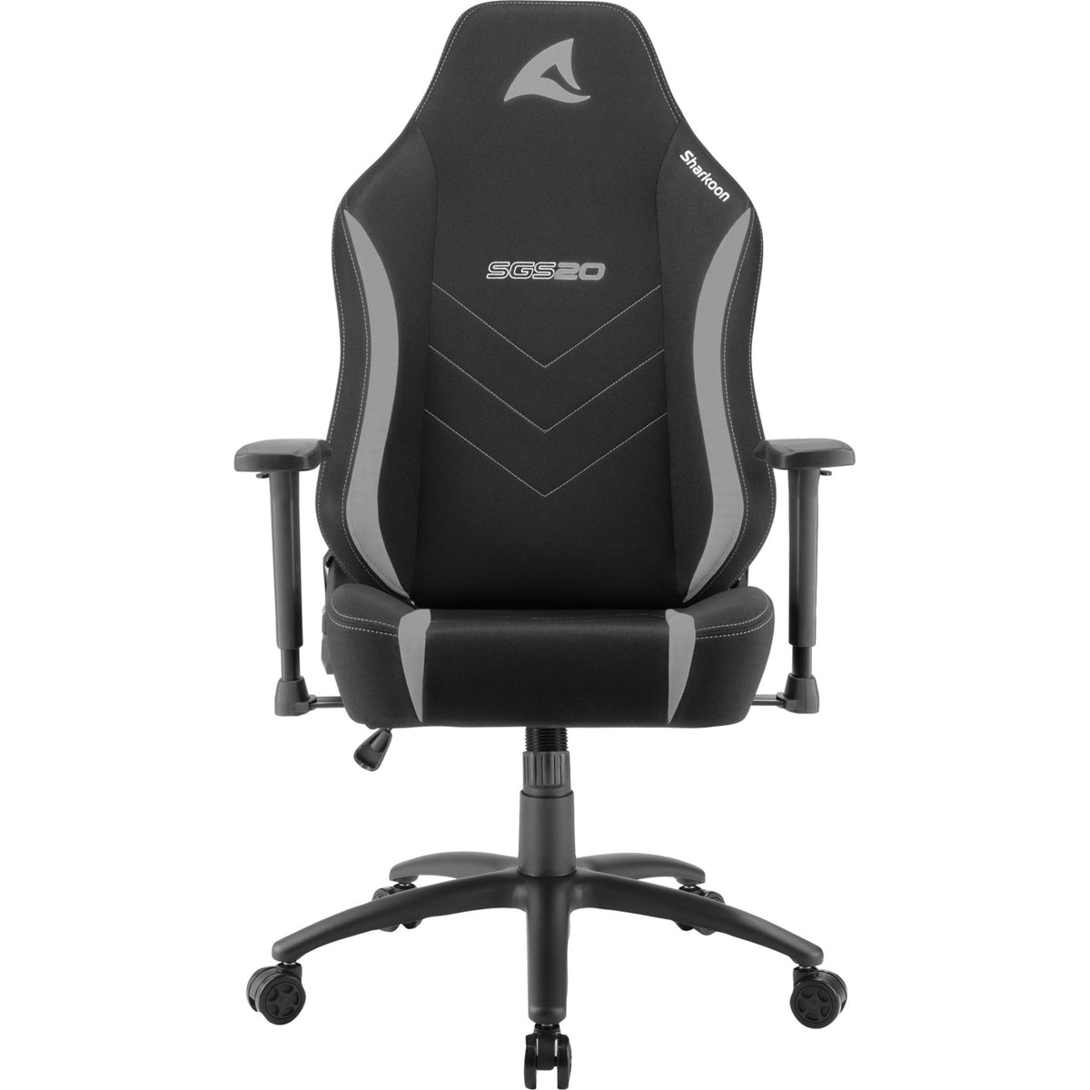 Krzesło do gier Sharkoon Skiller SGS20 z tkaniny (czarno-szary)