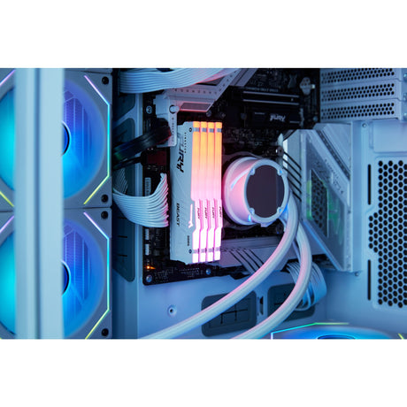 Kingston Fury 16 GB RAM DDR5-5600 (biały, KF556C40BWA-16, Beast RGB, XMP)