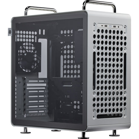 Obudowa Cooler Master Qube 540 Moonstone Midi Tower (szara | 2x USB-A | 1x USB-C | szkło hartowane)