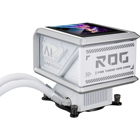 Asus rog ryuo iv slc 360 argb white edition waterkoeling (wit)