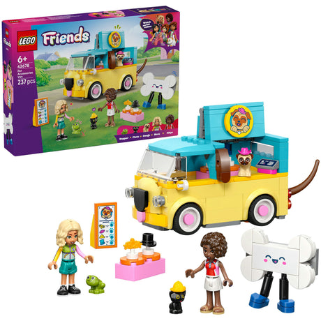 Furgonetka Lego Friends 42678 z akcesoriami dla zwierząt