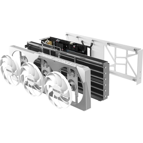 Inno3d geforce rtx 5070 ti x3 oc biała karta graficzna (biała, dlss 4, 3x display port, 1x hdmi 2.1)