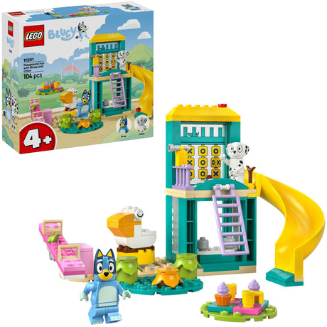 Lego ® Bluey: Bluey i Chloé na placu zabaw - 11201