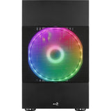 Obudowa mini tower Aerocool atomic v2 (czarna | 2x USB-A | okienko)