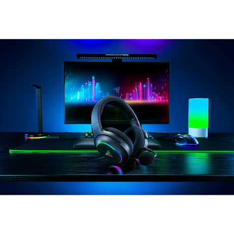 Nauszny zestaw słuchawkowy do gier Razer Barracuda x Chroma (czarny, klucz USB, Bluetooth)