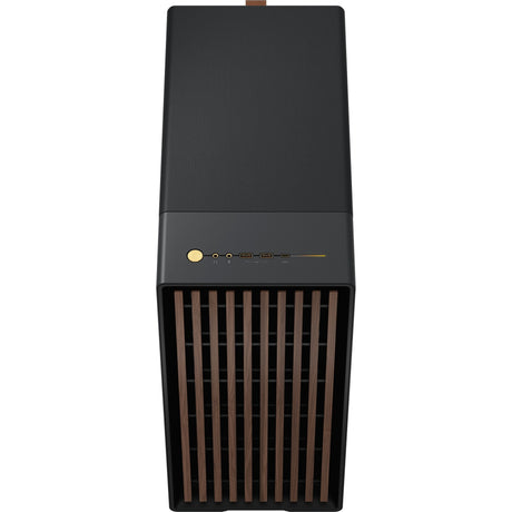 Obudowa North Midi Tower o konstrukcji fraktalnej (kolor czarnego drewna | 2x USB-A | 1x USB-C)
