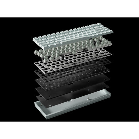 Keychron q16 on 8k klawiatura z przełącznikiem magnetycznym (jasnozielony, układ amerykański (qwerty), ultraszybki lime, 65%, rgb, hot swap, 8k)
