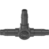 Gardena Trójnik 4,6 mm (3 16 ) przyłącze (ciemnoszary, 10 szt.)