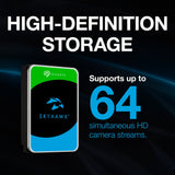 Dysk twardy Seagate Skyhawk 2 TB (SATA 6 GB, 3 lata usługi ratunkowego odzyskiwania danych)