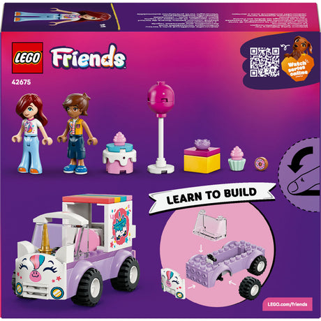 Lego Friends 42675 Samochód dostawczy ciast z jednorożcem