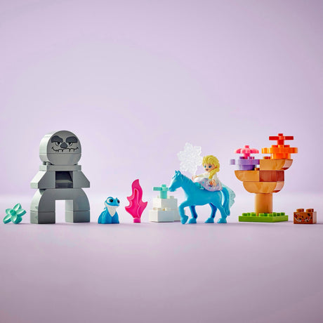 Lego Deplo 10418 Elsa i Bruni w Zarkławionym Forestu