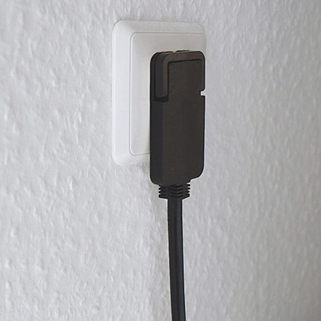 Gniazdo Brennerstuhl Comfort-line Plus z płaską wtyczką 4x czarne 2m h05vv-f 3g1,5 - 1153100100