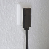 Gniazdo Brennerstuhl Comfort-line Plus z płaską wtyczką 4x czarne 2m h05vv-f 3g1,5 - 1153100100