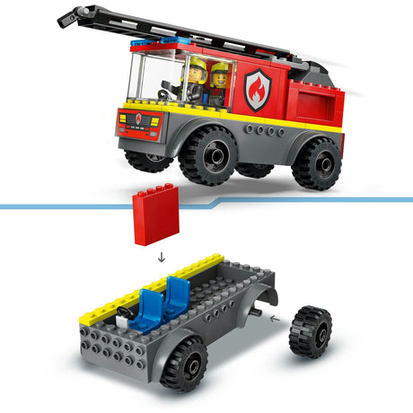 Prezent dla dzieci LEGO City wóz strażacki - 60463