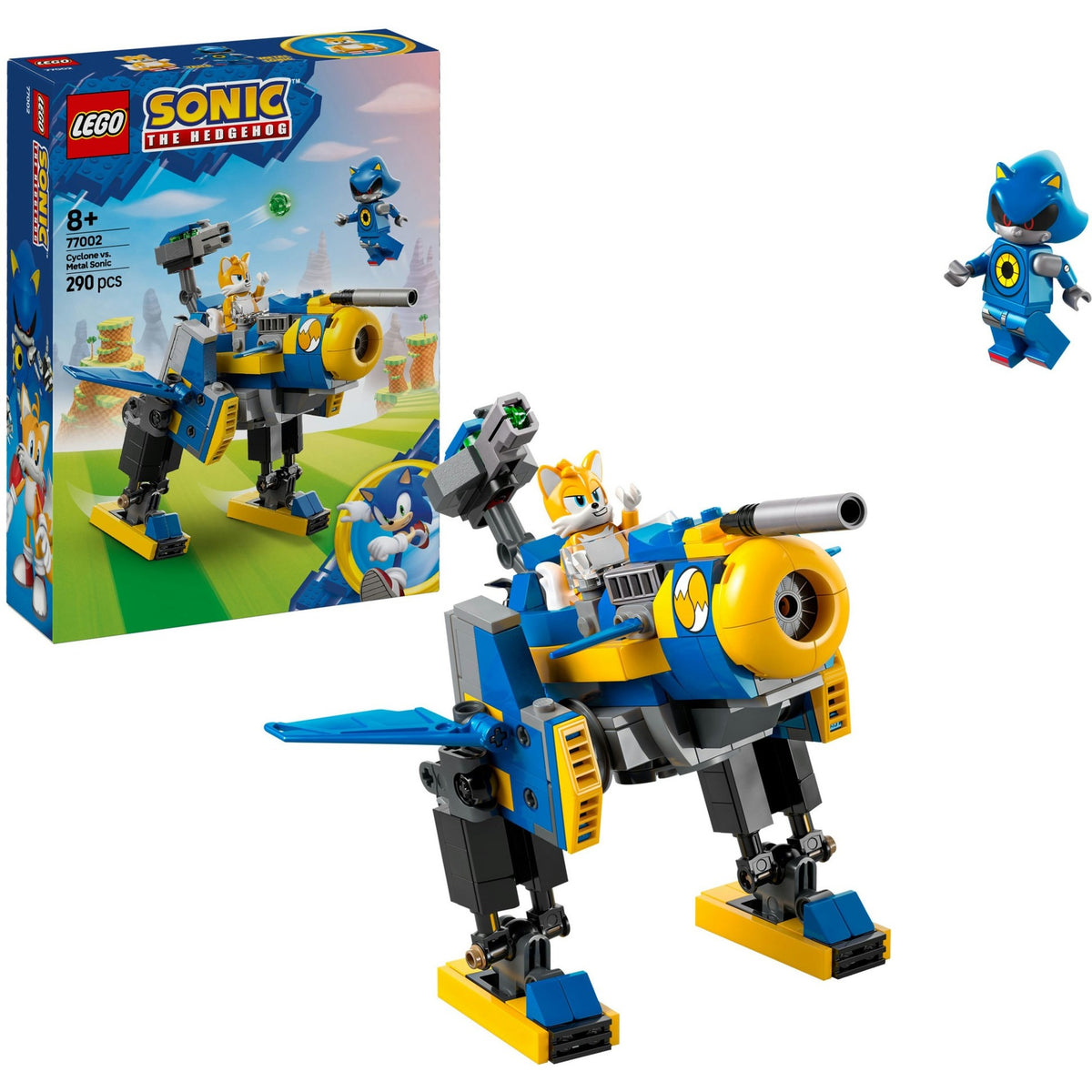 Lego Sonic the Hedgehog 77002 Sonic Cyclone kontra Metal Sonic