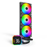 Chłodzenie wodne Montech Hyperflow Digital 360 (czarne)