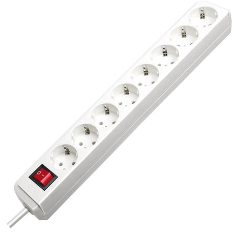 Gniazdo Brennerstuhl eco-line z wyłącznikiem 8-kierunkowe białe 3m h05vv-f 3g1.5 - 1159320018