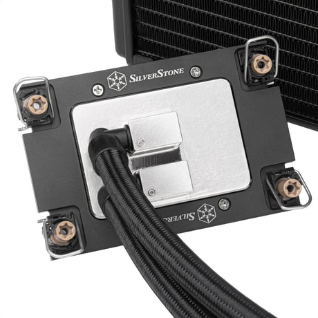 Chłodzenie wodne Silverstone xe360-4677 (czarne, 4-pinowe pwm)