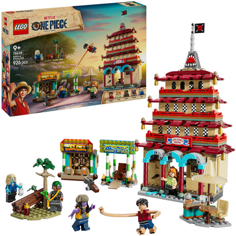 Jednoczęściowy zestaw Lego® Bitwa w Arlong Park — 75638