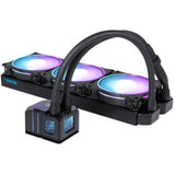 Alphacool eisbär pro aurora 360 chłodzenie wodne (czarny)