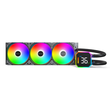 Chłodzenie wodne Montech Hyperflow Digital 360 (czarne)