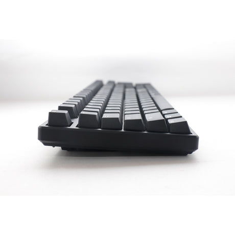 Klawiatura mechaniczna Ducky Origin Phantom Black (czarna, układ US (QWERTY), Cherry MX Speed Silver, 100%, hot swap, podwójne klawisze pbt)