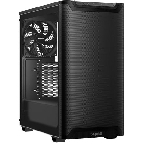 Bądź cicho! Obudowa Midi Tower z okienkiem pure base 501 (czarna | 2x USB-A | 1x USB-C | szkło hartowane)