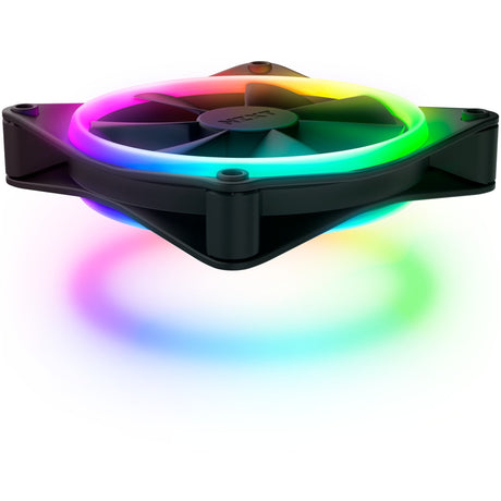 Wentylatory duo Nzxt f120 rgb (czarne, 3 sztuki, 120 x 120 x 25 mm, pwm, w tym kontroler)