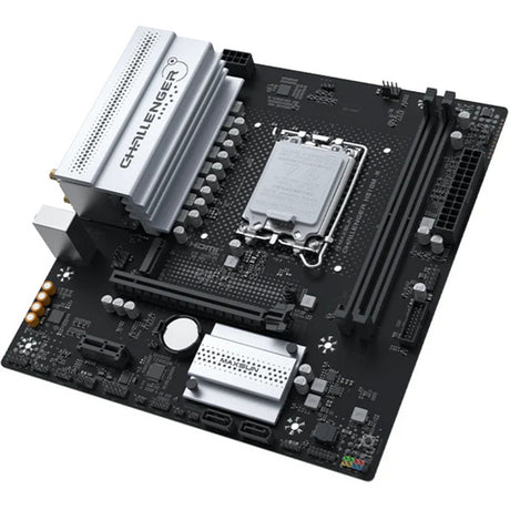 Płyta główna Maxsun MS-Challenger H810M-K WiFi Socket 1851 (czarna, GB-LAN, WLAN, BT, dźwięk, µATX)