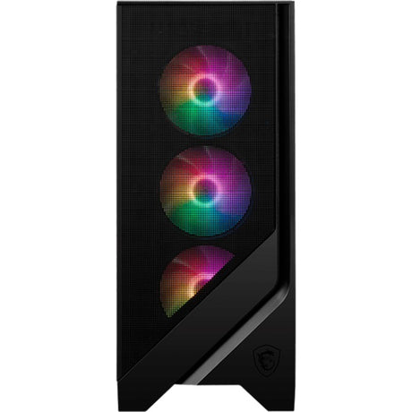 Obudowa MSI Mag Forge 120A Airflow Midi Tower (czarna | 2x USB-A | RGB | Szkło hartowane)
