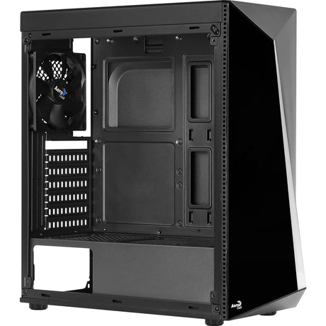 Obudowa midi tower Aerocool Shard (czarna | 3x USB-A | RGB | okienko)