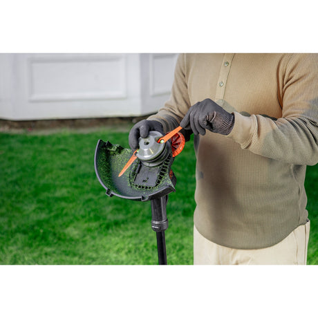 Podkaszarka Black+decker 18 V z 2 ostrzami i akumulatorową podkaszarką do trawy (czarno-pomarańczowa, 25 cm, bateria w zestawie)