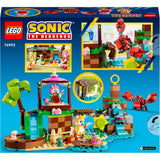 Lego Sonic the Hedgehog - zabawka konstrukcyjna na wyspie schroniska dla zwierząt Amy (76992)