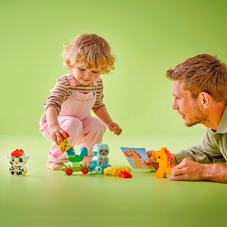 Lego duplo Mój pierwszy pociąg ze zwierzętami - 10412