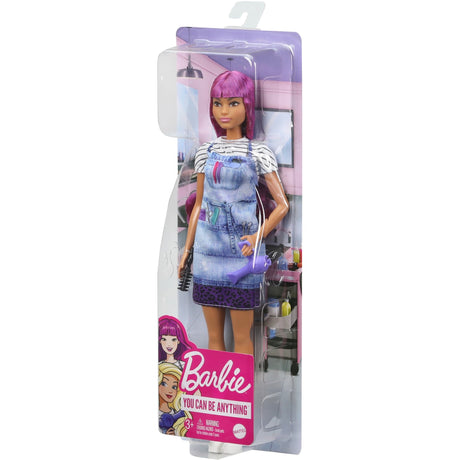 Lalka zawodowa Barbie - stylistka salonu