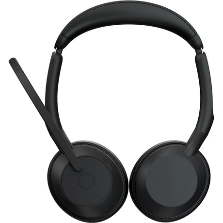 Jabra Evolv2 55, w tym. podstawka ładująca zestaw słuchawkowy nauszny (czarny, stereo, uc, usb-c, link380c)