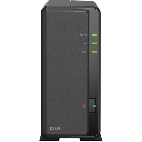 Stacja dyskowa Synology ds124 nas (czarna, USB-A 3.2 (5 GBit s))