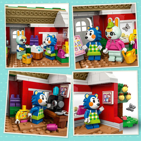 Lego Animal Crossing 77055 Sklep krawiecki zdolnych sióstr