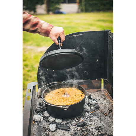 Patelnia do gotowania The Windmill Dutch Oven 4,5 qt (czarna, ø 25,5 cm | 3,8 litra)