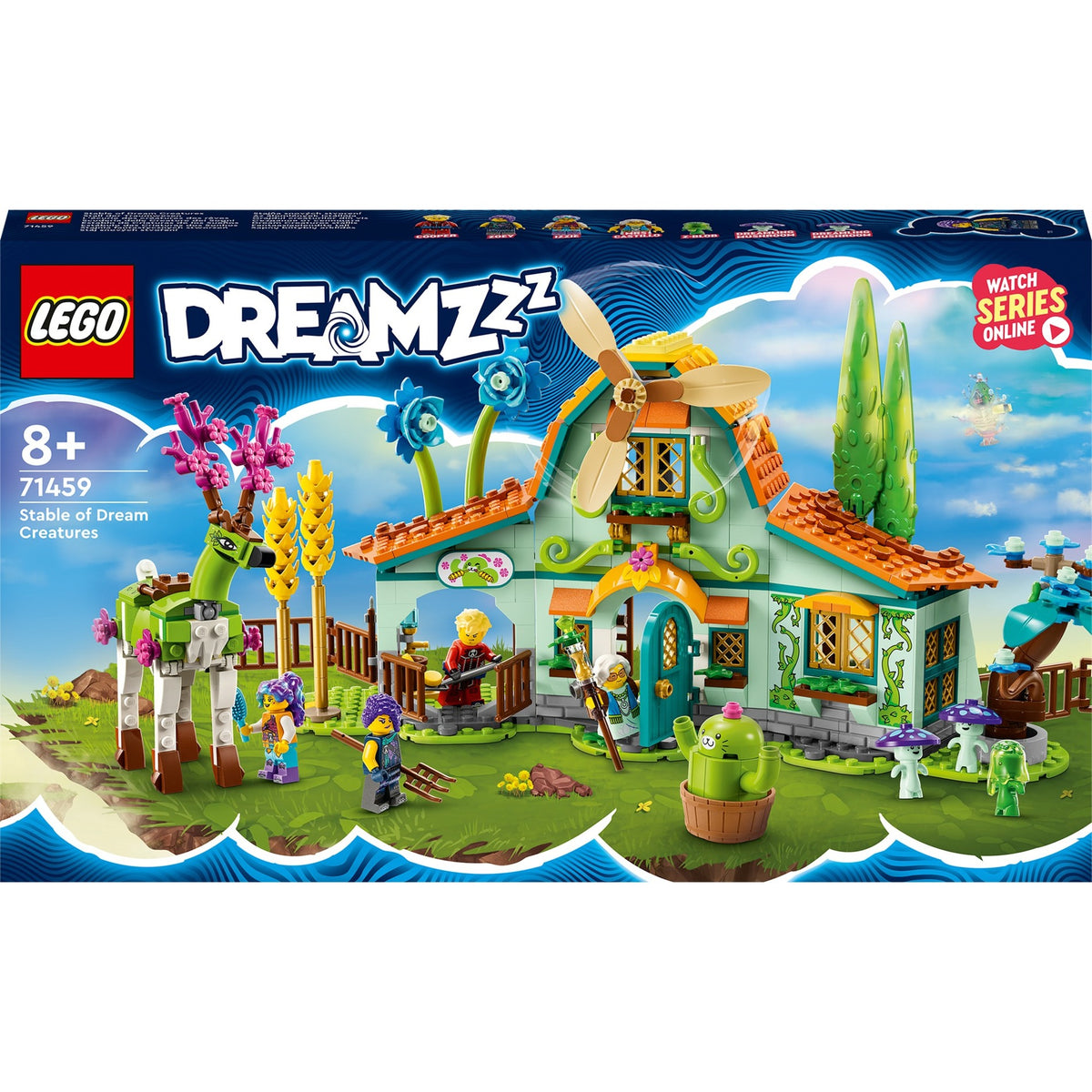 Lego dreamzzz - stajnia z zabawkami do budowania ze stworów ze snów (71459)