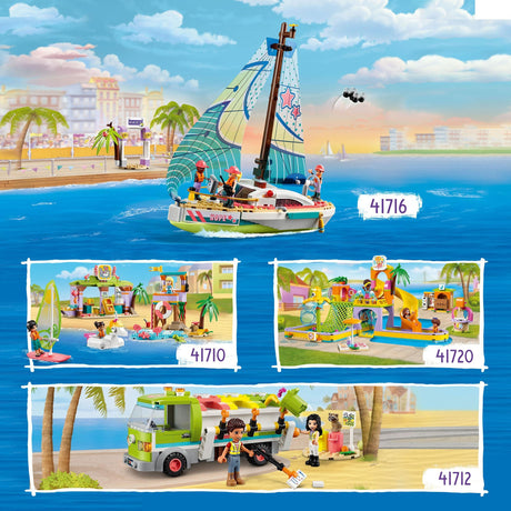 Lego friends - zabawka konstrukcyjna Stephanie żeglarska przygoda (41716)