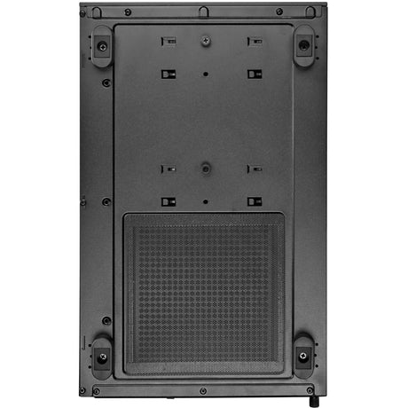 Obudowa mini tower Silverstone lucid 04 (czarna | 2x USB-A | 1x USB-C | RGB | szkło hartowane)