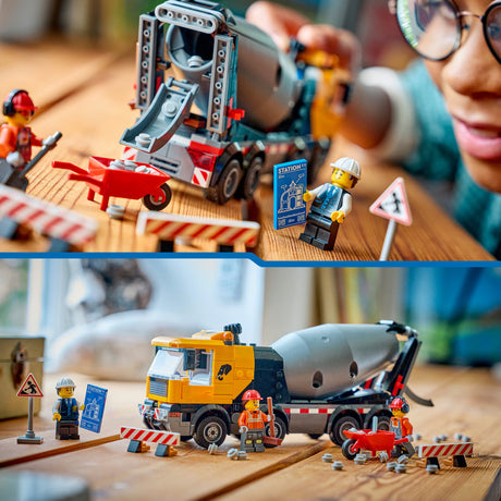 Lego City Świetne pojazdy 60478 Ciężarówka z cementem