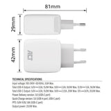 Ładowarka USB akt ac2122 biała