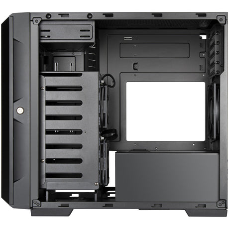 Obudowa mini tower Silverstone CS382 (czarna | 2x USB-A | 1x USB-C)