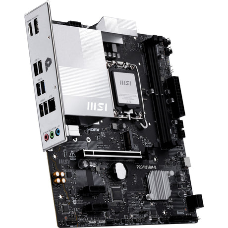 Msi pro h810m-b socket 1851 moederbord (2.5 gb-lan, sound, µatx)