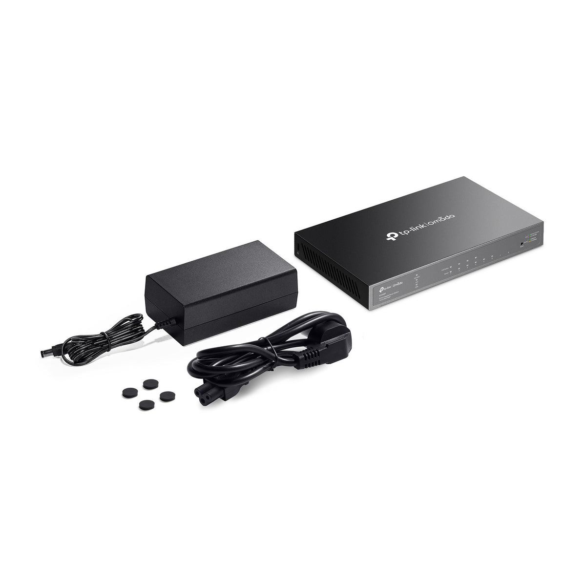 Przełącznik Tp-Link Omada SG2008P 8-portowy Gigabit Jetstream Smart Switch (czarny, 4x PoE+)