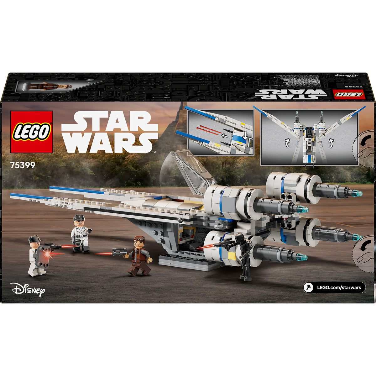 Lego® Star Wars: Andor™ Rebeliant U-Wing Starfighter™ — 75399