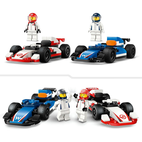 Lego City F1 Williams Racing i Haas F1 Racing Cars - 60464