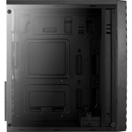 Obudowa midi tower Aerocool Streas (czarna | 3x USB-A | RGB | okienko)